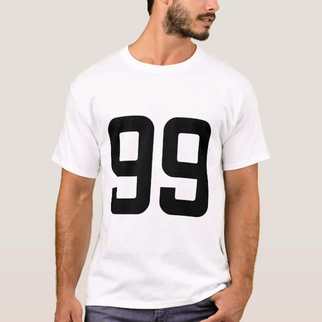 CAMISETA NÚMERO 99 (Frente)