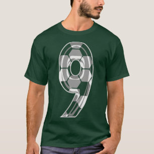 Camiseta Número 9 Jersey 9, Mãe Jogador Ventilador 1