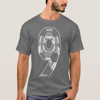 Camiseta Número 9 Jersey 9, ventilador do jogador mãe