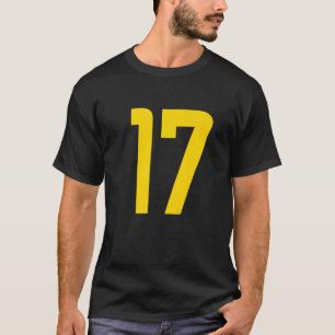 Camiseta Número da embreagem 17