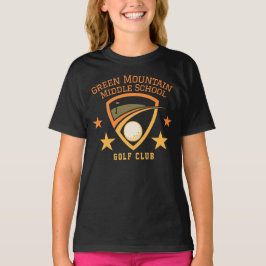 Camiseta Número da Liga do Clube de Golf Personalizado