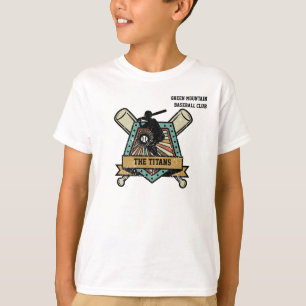 Camiseta Número da Liga do Clube Softball de Baseball