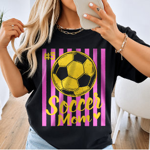 Camiseta Número de Jogador de Futebol Personalizado para Mã