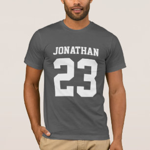 Camiseta Número de Nome Personalizado Mens Esporte Jersey T