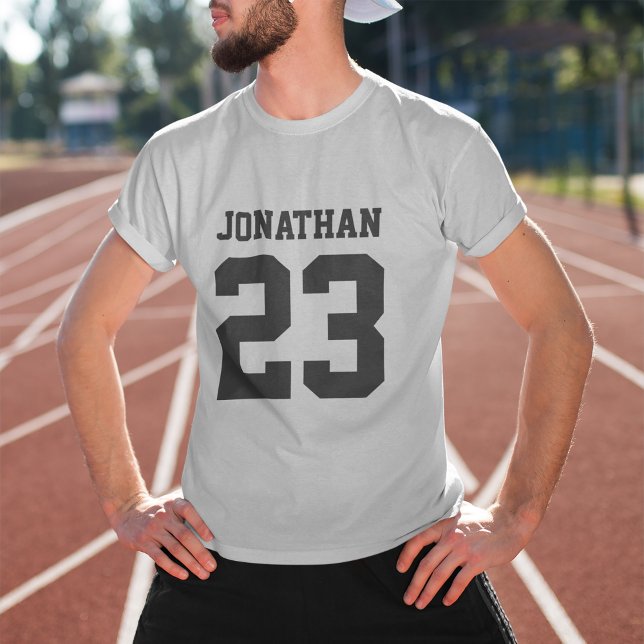 Camiseta Número de Nome Personalizado Mens Esporte Jersey T (Criador carregado)