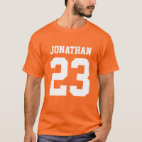 Número de Nome Personalizado Mens Esporte Jersey T