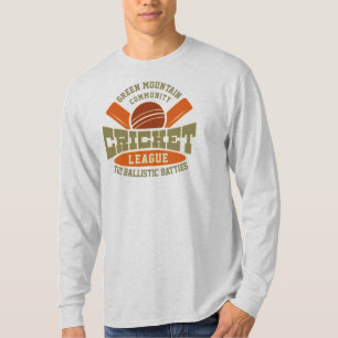 Camiseta Número do Nome do Esporte da Liga do Clube de Críq