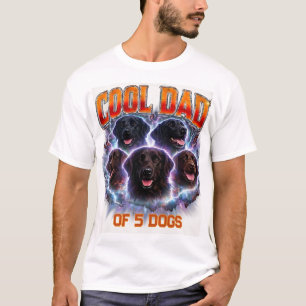 Camiseta Número e Foto Personalizados de Cachorro Simples M