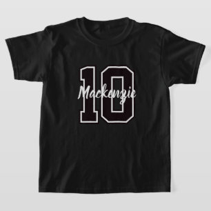 Camiseta Número e Nome Personalizados 