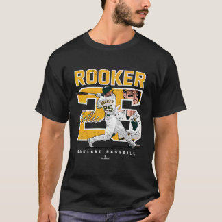 Camiseta Número E Retrato Brent Rooker Oakland
