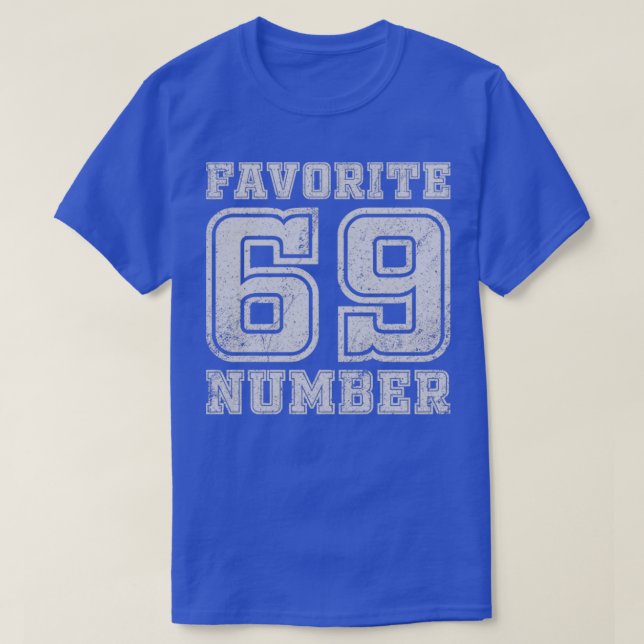 Camiseta Número Favorito (Frente do Design)