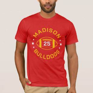 Camiseta Número Jersey do jogador de futebol vermelho e Dou