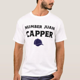 Camiseta Número Juan Capper Funny Slang Humor #1 Mentiroso