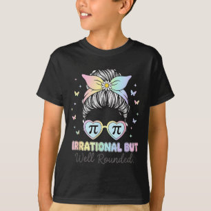 Camiseta Número Pi Irracional Mas Bem Redondo Professor de