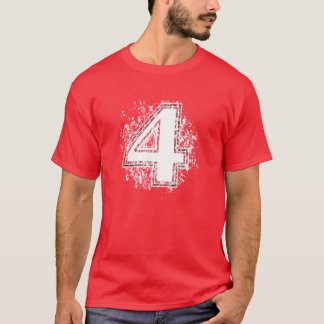 Camiseta Número quatro