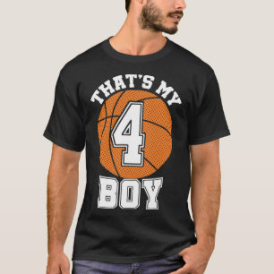 Camiseta Número quatro é o meu menino nº 4 Bysketbyll mãe P