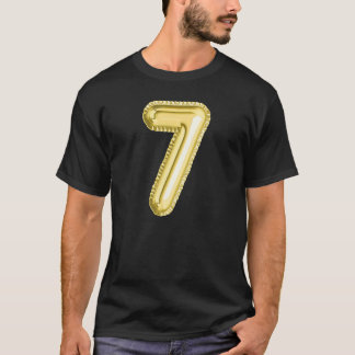 Camiseta Número sete 7