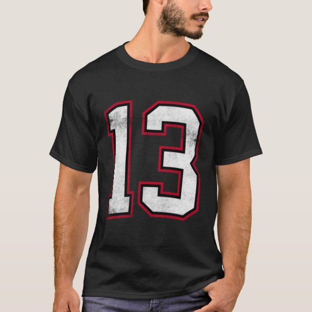 Camiseta Número Terceiro 13 (Frente)
