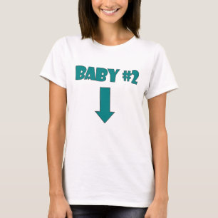 Camiseta NÚMERO TWO.png do BEBÊ