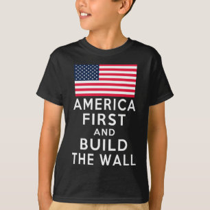 Camiseta Número Um Novamente E Construa Uma Parede