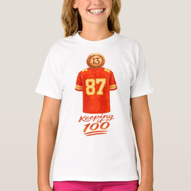 Camiseta Numerology It Adds Up: Keeping It 100 (Frente)