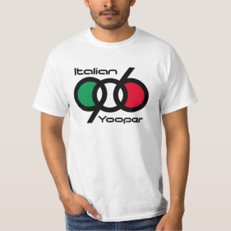 Camiseta números 906 italianos de encravamento