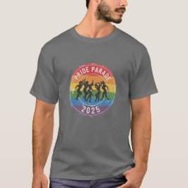 Camiseta Números Dançantes da Parada do Orgulho Distante