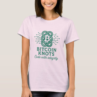 Camiseta Números de Bitmoney T-Shirt - Nó "Código com Integ
