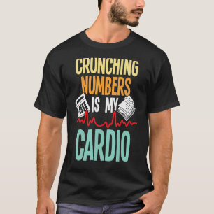 Camiseta Números De Briscada É O Meu Auditor Contabilista D