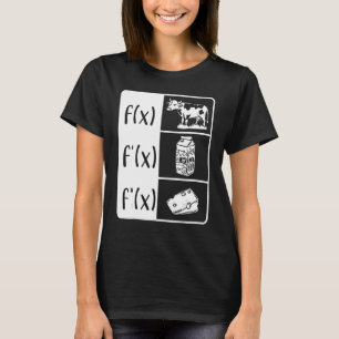Camiseta Números de Equação do Educador da Escola de Piadas