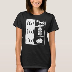 Camiseta Números de Equação do Educador da Escola de Piadas