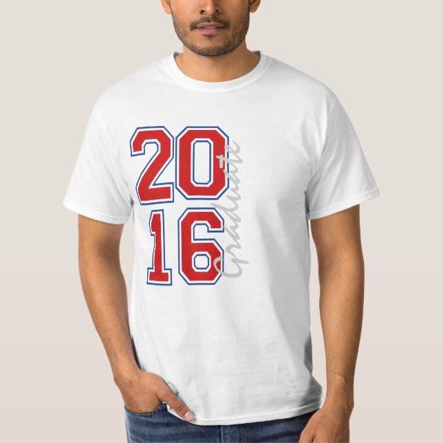 Camiseta Números de Formando 2016 (Frente)