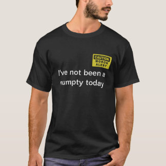 Camiseta Numpty/t-shirt do parvo…