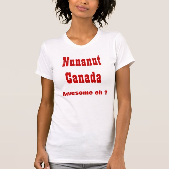 Camiseta Nunavut Canada (Frente)