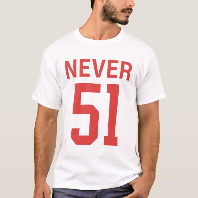 Camiseta Nunca 51 (Frente)