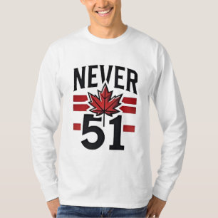 Camiseta Nunca 51ruas Engraçadas Canadá não é Fot Sale
