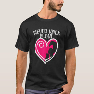 Camiseta Nunca Ande Sozinho Cachorro Cavalo Proprietário R