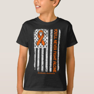Camiseta Nunca Combater Sozinha A Consciência Da Leucemia D