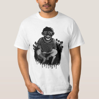 Camiseta Nunca confie um chimpanzé com uma faca de