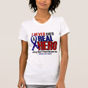 Camiseta Nunca conheceu um melhor amigo do herói 2 (apoie