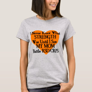 Camiseta Nunca Conheci Força/Coração/Mãe...RSD/CRPS