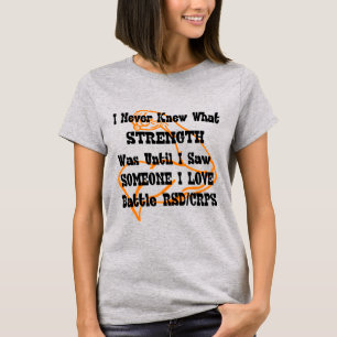 Camiseta Nunca Conheci Força/Músculo/Alguém Que Amo...RSD/C