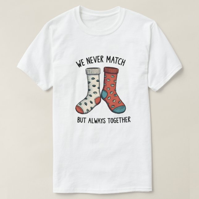 Camiseta Nunca Corresponder (Frente do Design)