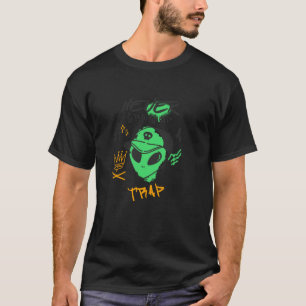 Camiseta Nunca Cresça É Uma Armadilha - Graffiti de Alien D