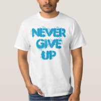 Nunca dê acima o t-shirt