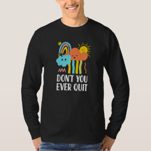 Camiseta Nunca Deixas de dizer cristão que Deus cita