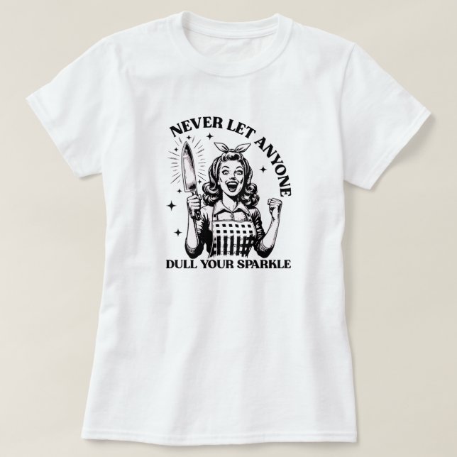 Camiseta Nunca Deixem Ninguém Puxar Seu Estilhaço (Frente do Design)