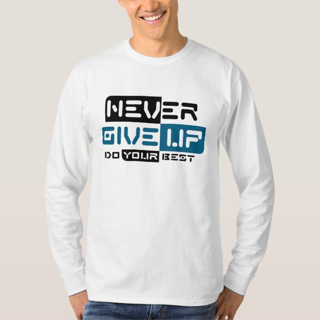 Camiseta Nunca Desista (Frente)