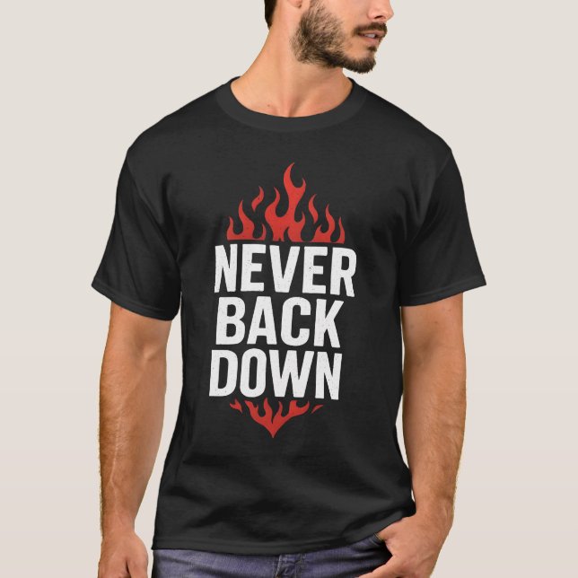 Camiseta Nunca Desista (Frente)