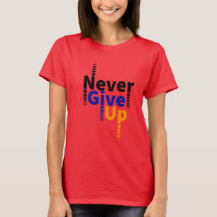Camiseta nunca desista